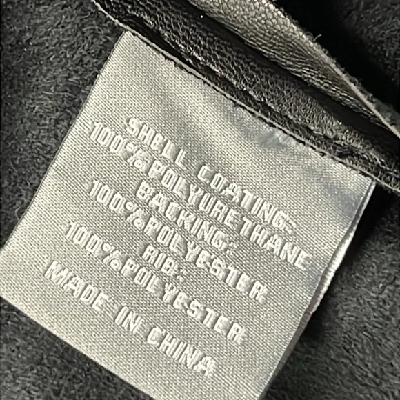 BAGATELLE Faux Leather & Suede Waterfall Minimalist Rib SLV Urban Chic Jacket 2X - Picture 13 of 16